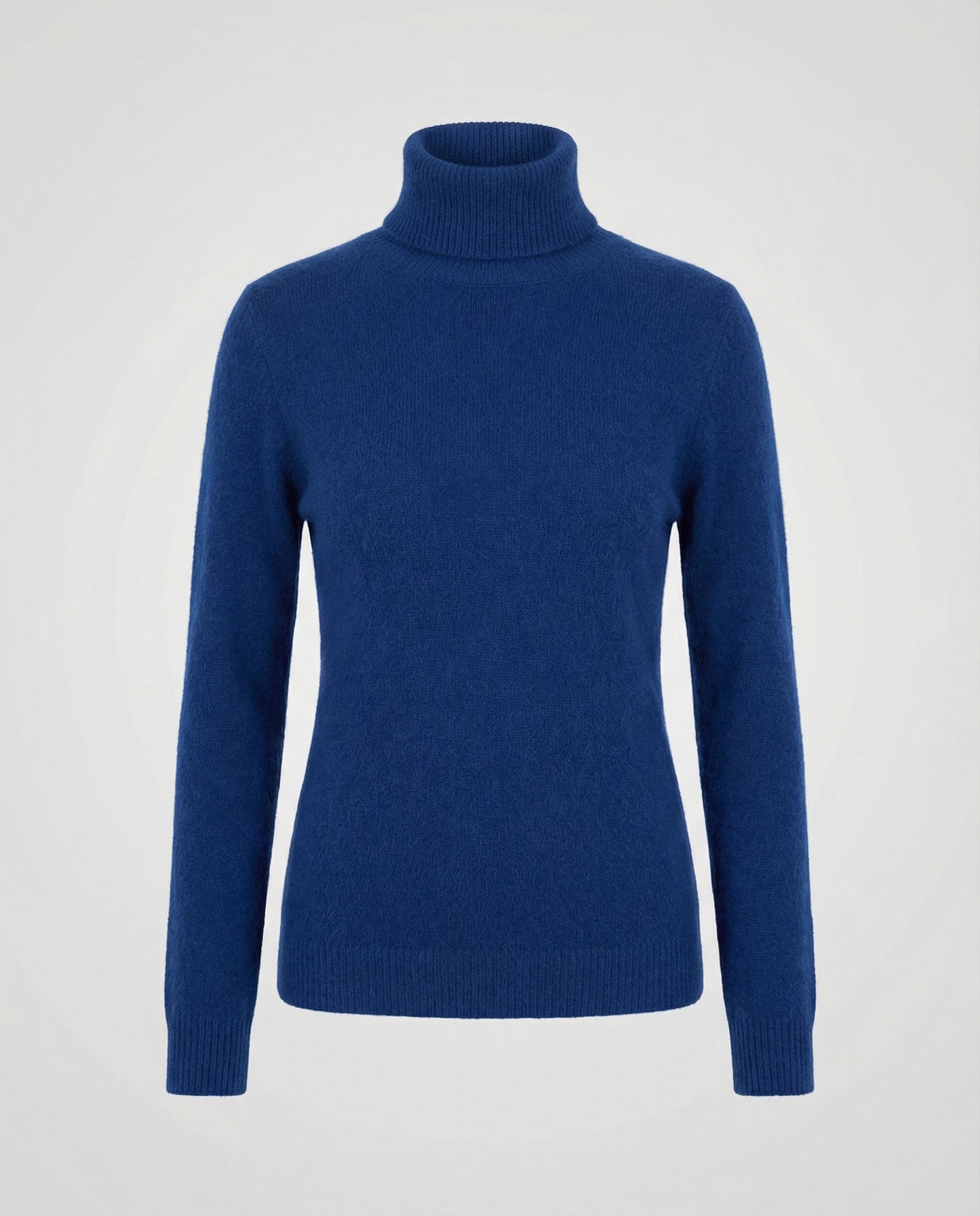 turtleneck sweater with soft knit texture and warm comfort fit