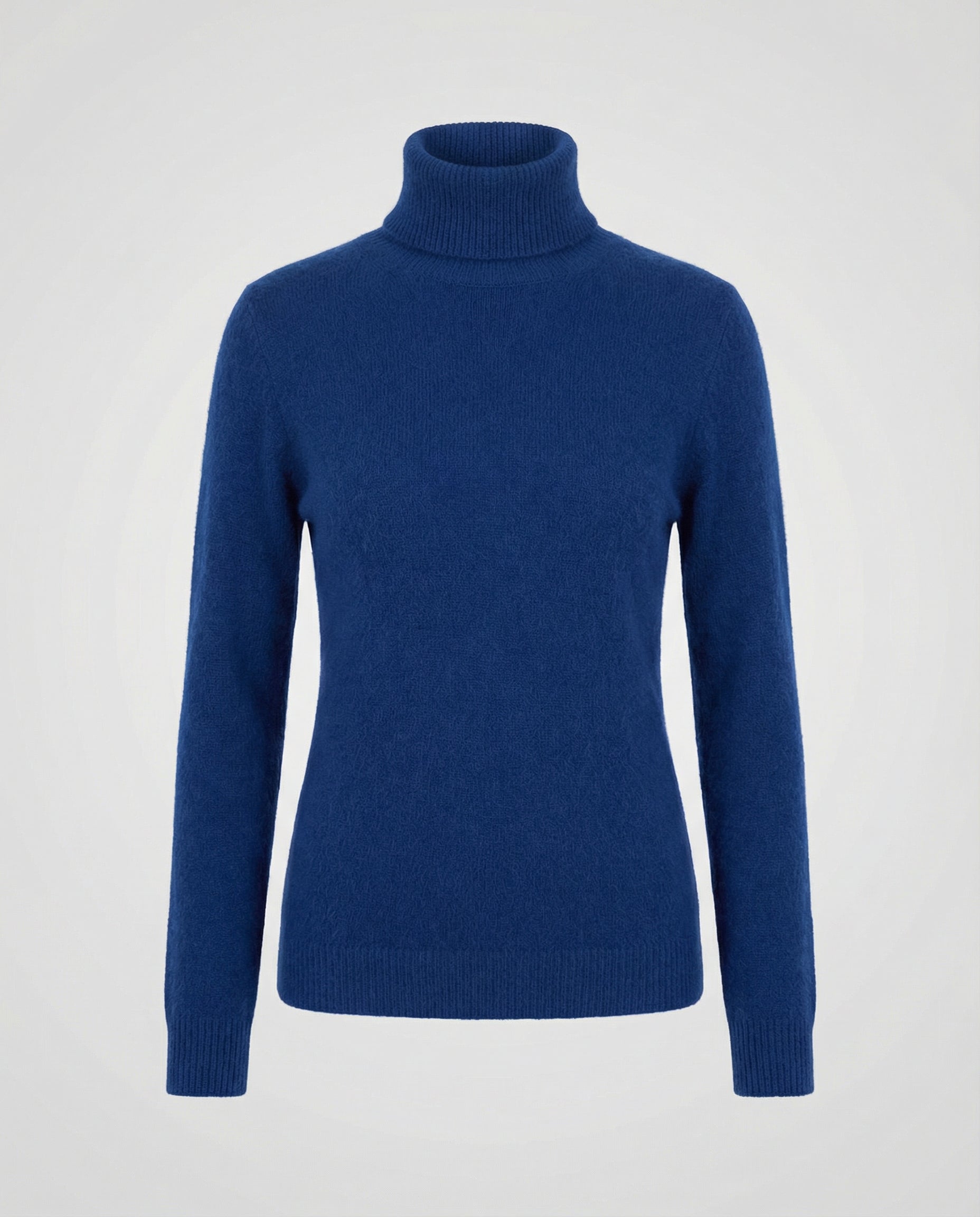 turtleneck sweater with soft knit texture and warm comfort fit