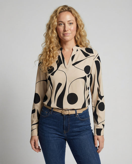 Miara Shop | Women’s Elegant Comfort Blouse | Soft Relaxed Fit