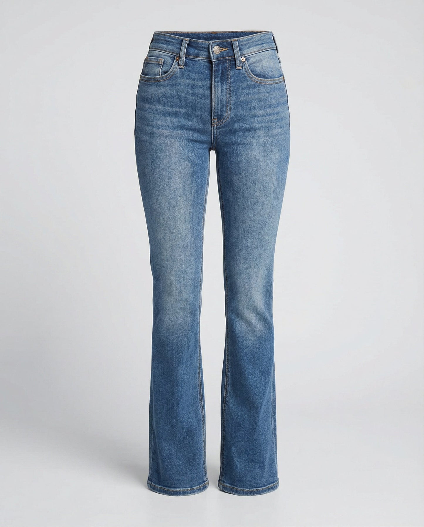 shaping jeans with tummy control and slim-fit silhouette