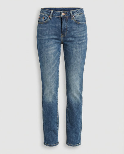 shaping jeans with tummy control and slim-fit silhouette