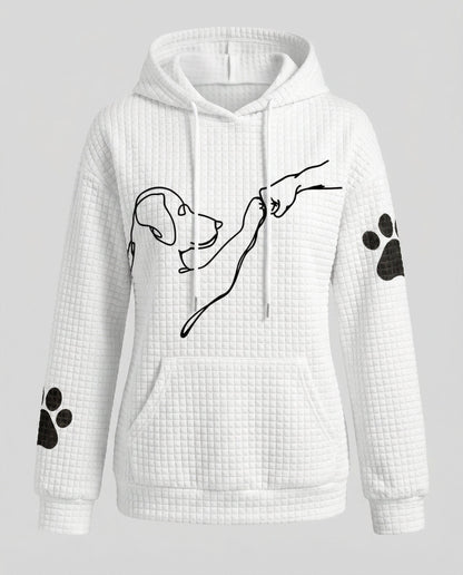 comfortable hoodie with soft fabric and relaxed casual fit